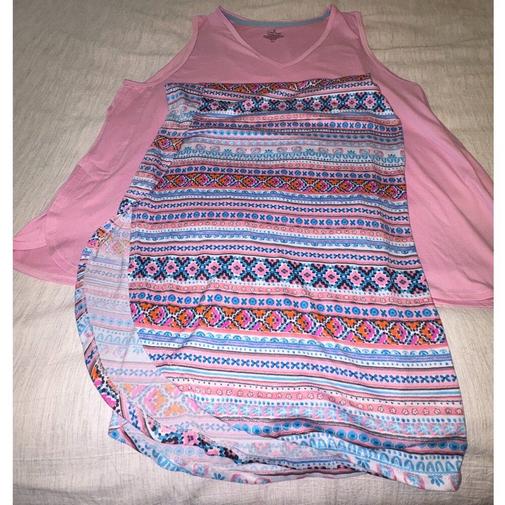 Cuddl Duds 2-Piece Sleeveless Pajama Set - Size XXL